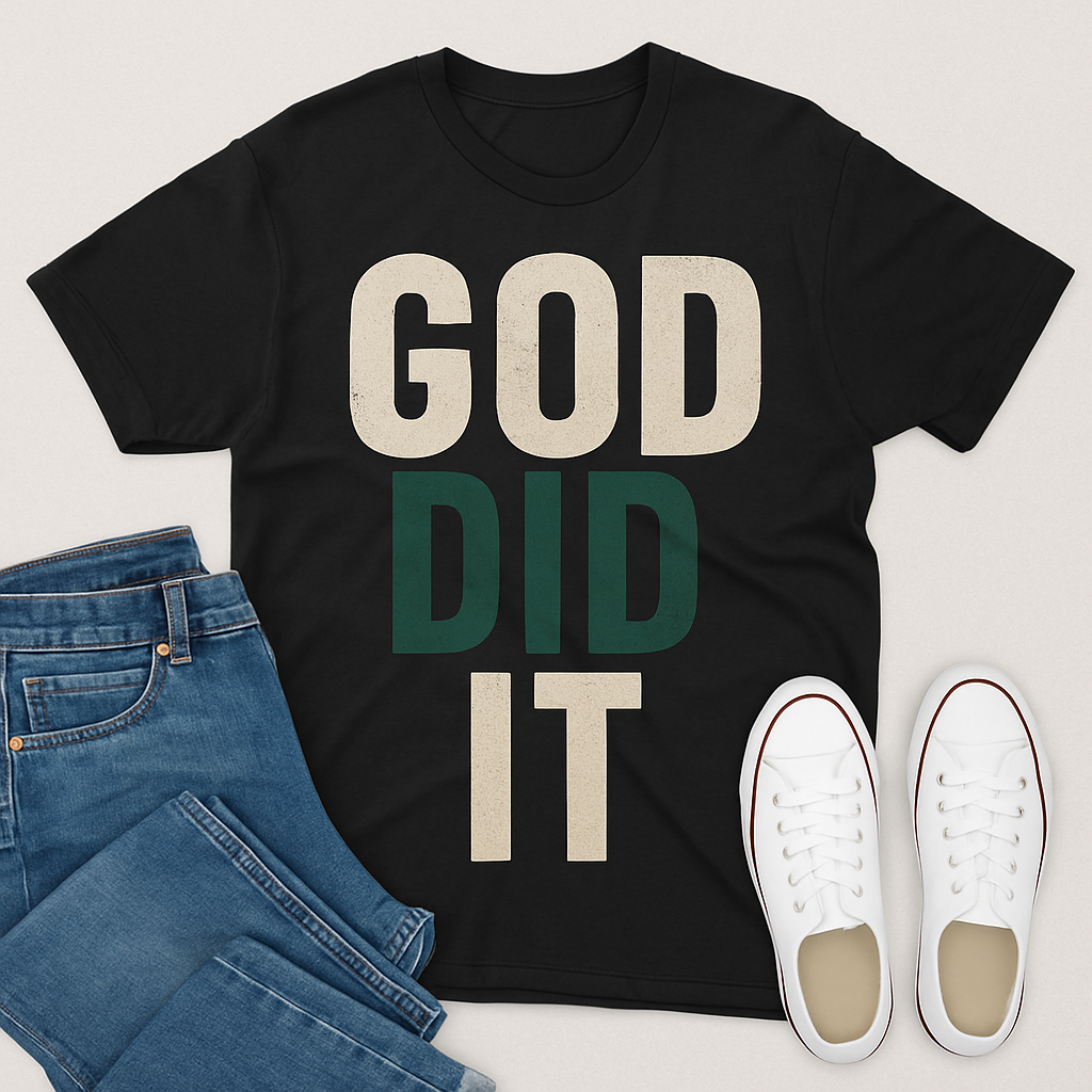 God Did It T-Shirt